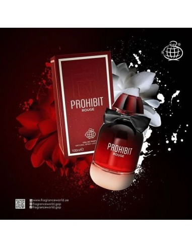 Fragrance World, Prohibit Rouge, apa...