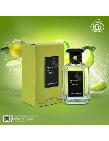 Fragrance World, Fresh as Citrus, 100...