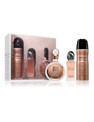 Lattafa Fakhar Rose set cadou pentru...